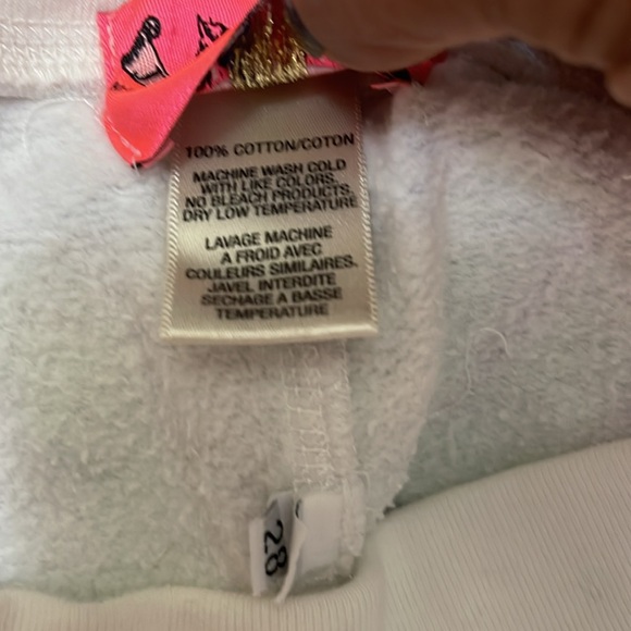 RARE VINTAGE JUICY COUTURE FLEECE BUTT LOGO BOOTIE MICRO SHORTS - Picture 5 of 12